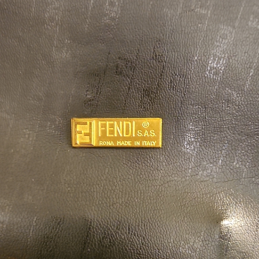 Fendi Black and Red Travel Bag with Blue and Yellow Accents - Picture 9 of 14